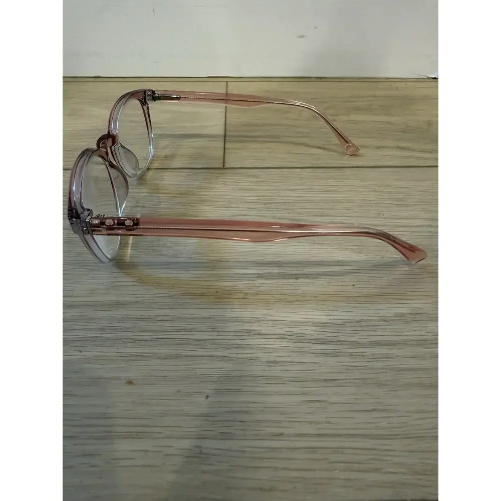 Reading Glasses Foster Grant Clear Pink Women's Readers 50-20-145 +1.75
